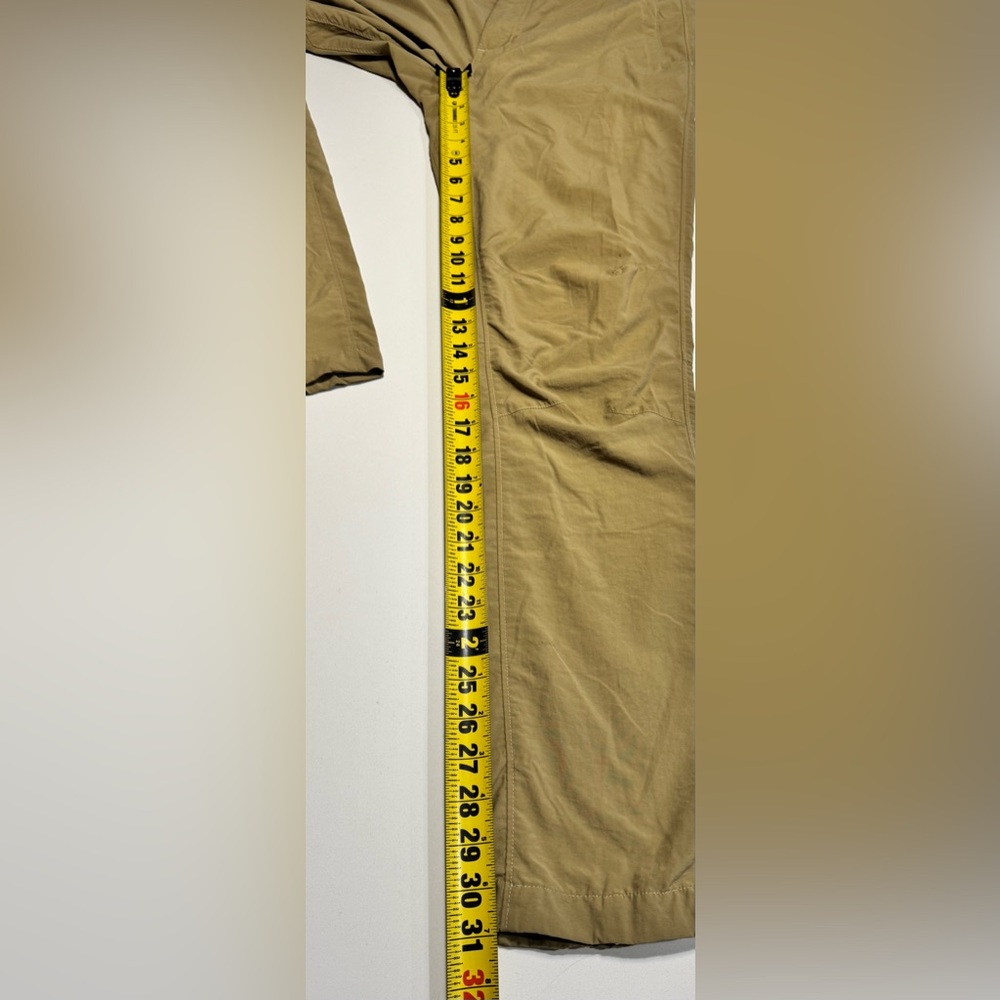 Simms Mens 32 Super-light Fishing Hiking Pants 100% Nylon Wicking Quick Dry Tan - Picture 12 of 13